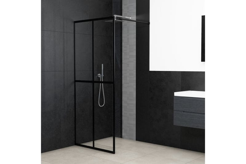 Duschvägg till duschkabin härdat klart glas 100x195 cm - Transparent - Hus & renovering - Kök & bad - Badrum - Duschar - Duschväggar