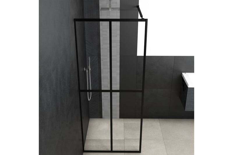 Duschvägg till duschkabin härdat klart glas 118x190 cm - Transparent - Hus & renovering - Kök & bad - Badrum - Duschar - Duschväggar