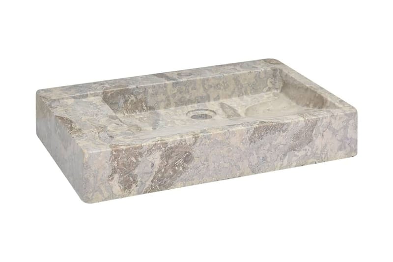 Handfat grå 58x39x10 cm marmor - Grå - Inredning - Kaminer - Utomhuskamin & eldstad