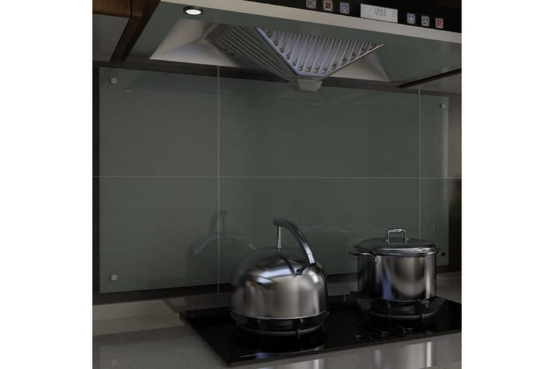 Stänkskydd vit 120x60 cm härdat glas - Vit - Hus & renovering - Kök & bad - Kök & tvättstuga - Köksinredning - Stänkskydd kök