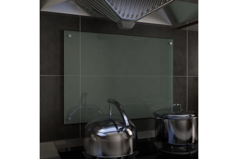 Stänkskydd vit 70x50 cm härdat glas - Vit - Hus & renovering - Kök & bad - Kök & tvättstuga - Köksinredning - Stänkskydd kök