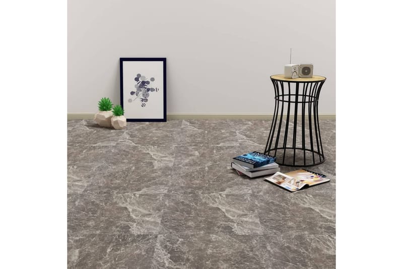 Självhäftande PVC-golvplankor 5,11 m² svart marmor - Svart - Hus & renovering - Kök & bad - Kakel & klinker - Klinker - Träklinker