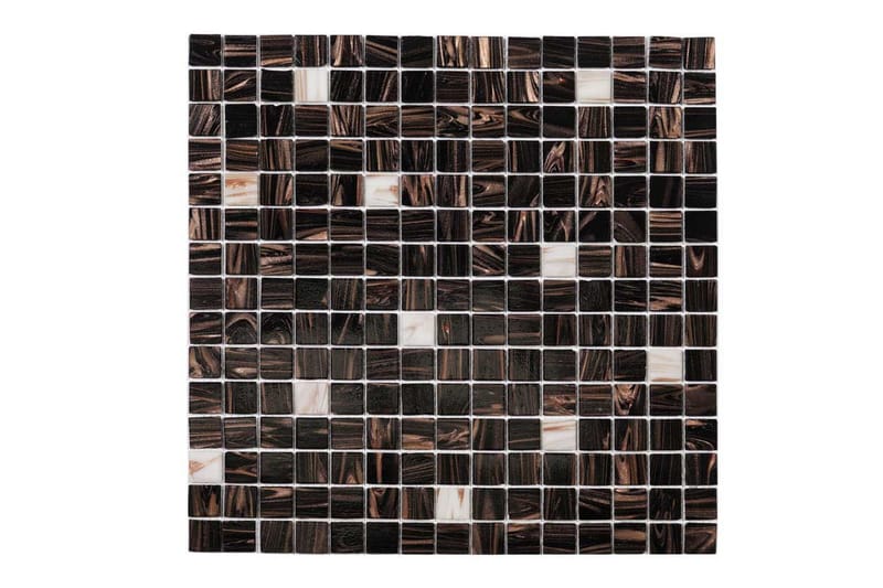 Mosaik Brun White Touch 32,7X32,7 - Hus & renovering - Kök & bad - Kakel & klinker - Mosaik - Glasmosaik