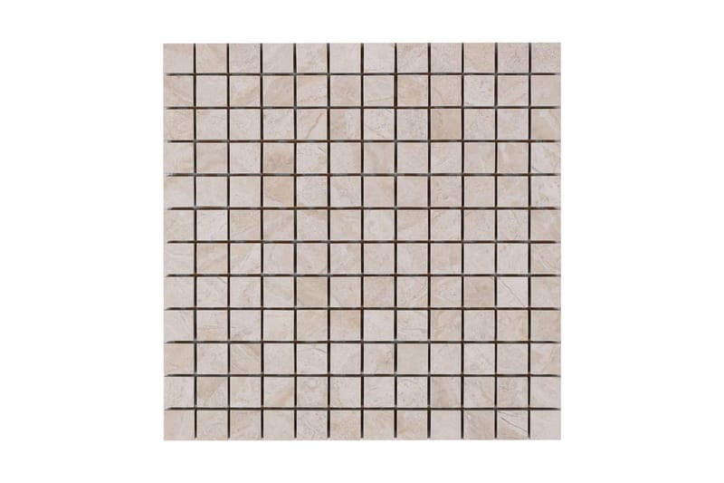 Mosaik Carrara Beige Blank 2,4X2,4 - Hus & renovering - Kök & bad - Kakel & klinker - Mosaik - Mosaik kök