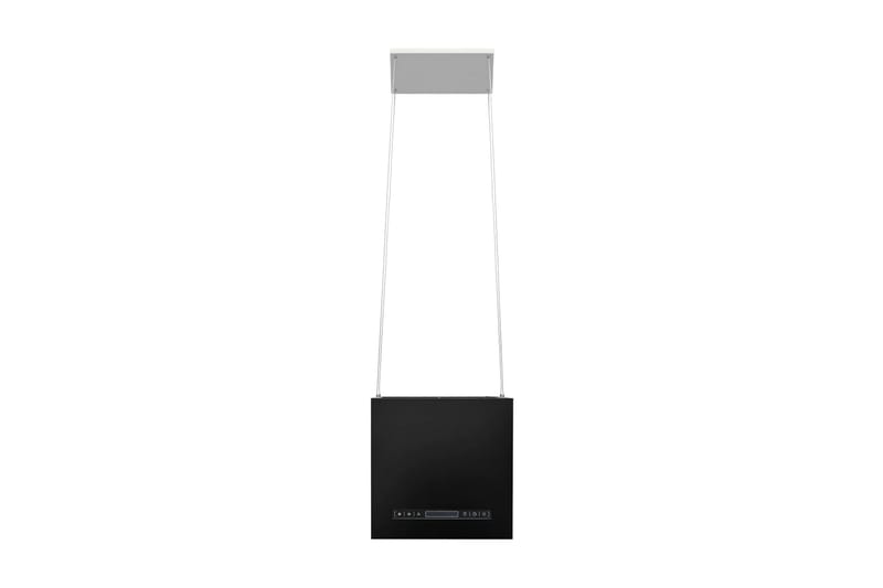 Hängande köksfläkt touchsensor LCD 37 cm pulverlackerat stål - Svart - Möbler - Möbelset - Möbelset för kontor