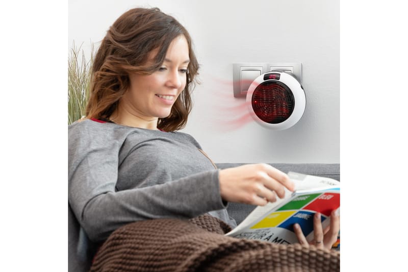 Home Climate Värmefläkt Svart/Vit - InnovaGoods - Hus & renovering - Klimatkontroll - Uppvärmning - Element & radiator - Värmeelement