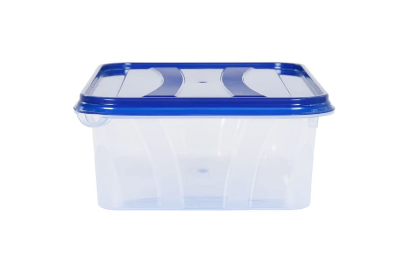 Matbehållare med lock 10 delar PP - Transparent - Hushåll - Matlagning & Bakning - Formar & kantiner