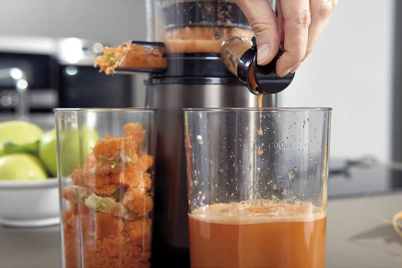 Slow Juicer Borstat Stål - BLACK+DECKER - Hushåll - Matlagning & Bakning - Köksredskap & kökstillbehör
