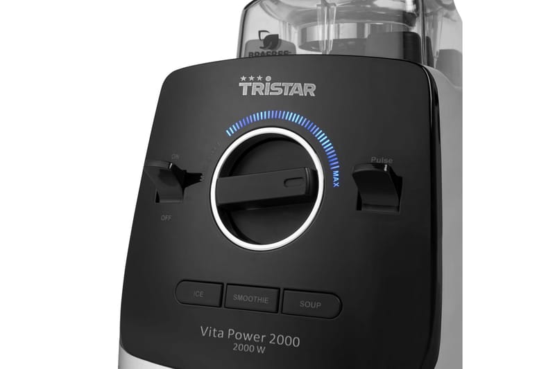 Tristar Mixer BL-4473 Vita Power 2000 W svart och silver - Svart - Hushåll - Matlagning & Bakning - Köksredskap & kökstillbehör