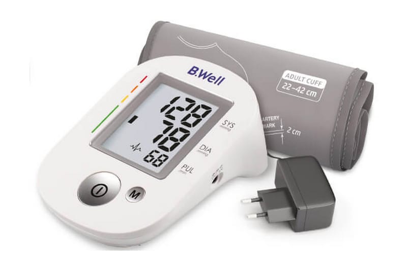 B.WELL Blodtrycksmätare Pro-35 M-L Manschett Adapter, 30 Mem - B.WELL - Hushåll - Personvård & hälsa - Hälsoprodukter - Blodtrycksmätare