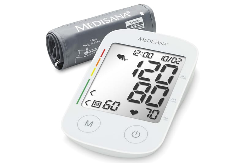 Medisana Blodtrycksmätare överarm BU 535 vit - Vit - Hushåll - Personvård & hälsa - Hälsoprodukter - Blodtrycksmätare
