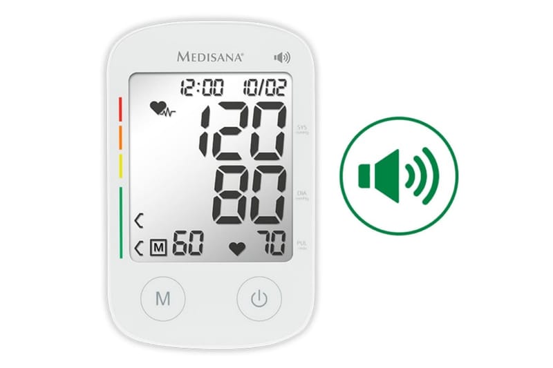 Medisana Blodtrycksmätare överarm m röstfunktion BU 535 Voic - Vit - Hushåll - Personvård & hälsa - Hälsoprodukter - Blodtrycksmätare