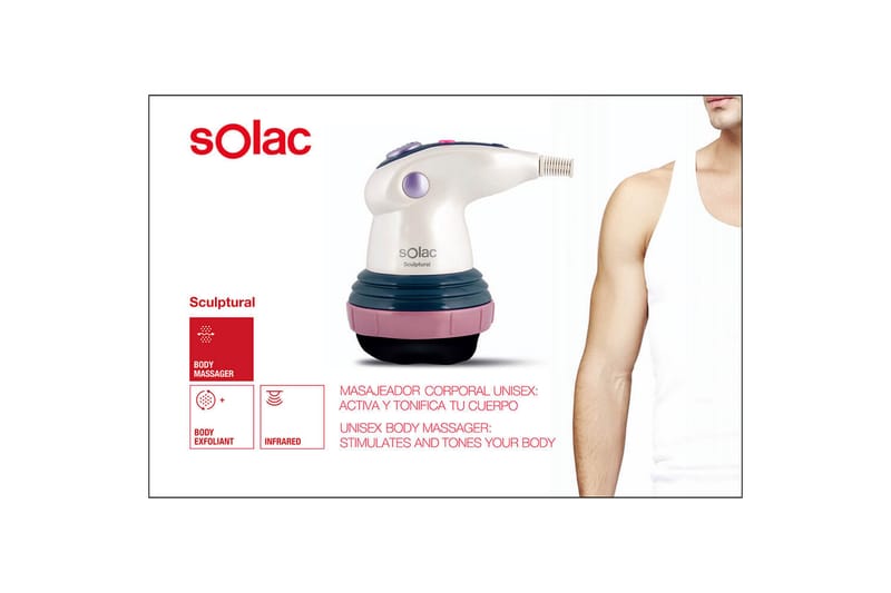 SOLAC Massageapparat Sculptural - Hushåll - Personvård & hälsa - Massage & välbefinnande - Massageverktyg - Massagepistol