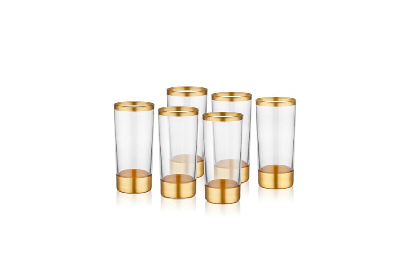 Kesao Vattenglas - Guld - Hushåll - Servering & Dukning - Dricksglas