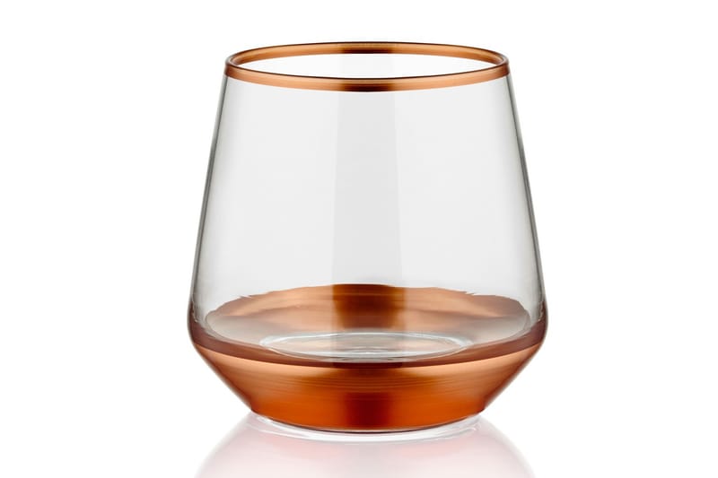 Vattenglas - Roséguld - Hushåll - Servering & Dukning - Dricksglas - Vattenglas