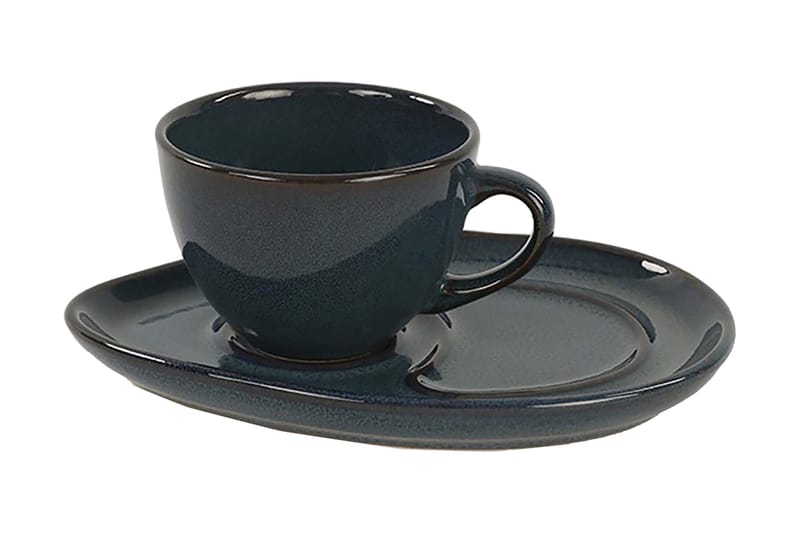 Kaffeservis 4-pack - Mörkblå - Hushåll - Servering & Dukning - Muggar & koppar