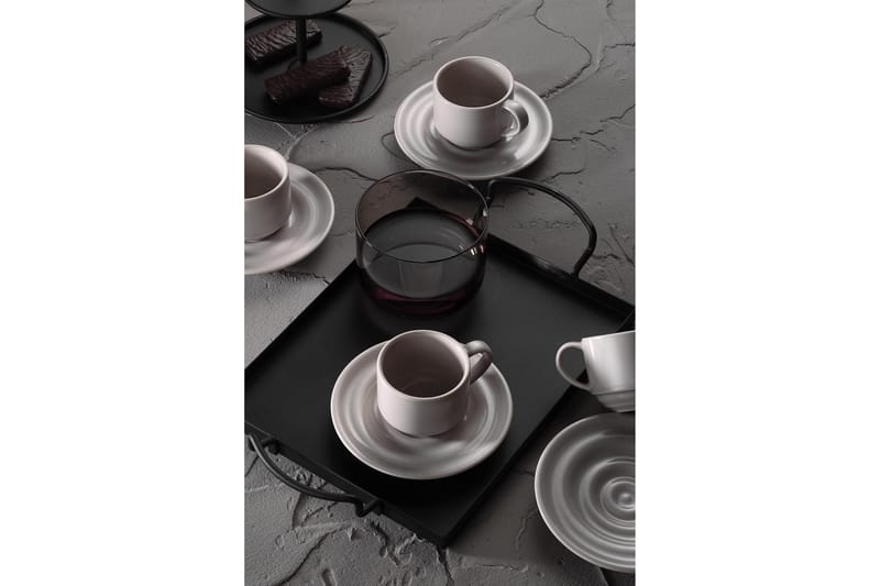 Maheto Kaffekopp 12-delar - Beige - Hushåll - Servering & Dukning - Porslin
