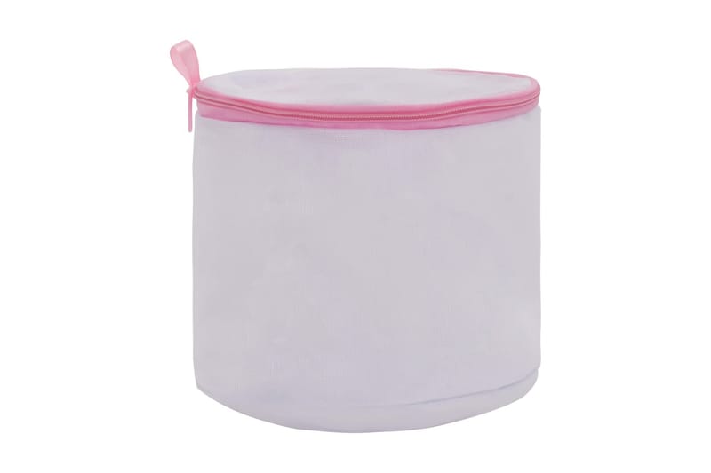 Tvättpåsar 3 st vit och rosa - Vit - Hushåll - Städ & klädvård - Källsortering & avfallshantering - Papperskorg