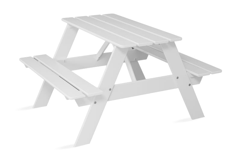 Jabo Barnbord 100x80x55,5 cm FSC (B) - Vit - Möbler - Barnmöbler - Barnbord