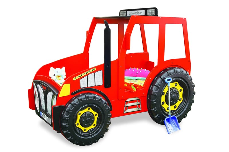 Tractora Barnsäng Traktor - Röd - Möbler - Barnmöbler - Barnsäng & juniorsäng