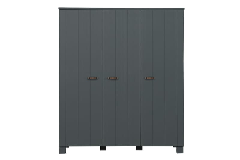 Tenney Barngarderob 55x158 cm - Stålgrå - Förvaring - Klädförvaring - Garderob & garderobssystem