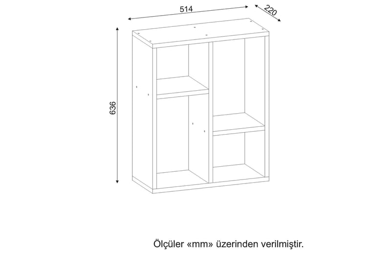 Asillane Sidobord/Förvaring - Vit - Möbler - Bord & matgrupper - Avlastningsbord - Brickbord & småbord