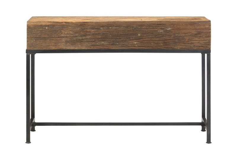 Avlastningsbord 120x30x80 cm massivt återvunnet trä - Brun - Möbler - Bord & matgrupper - Avlastningsbord - Konsolbord & sidobord