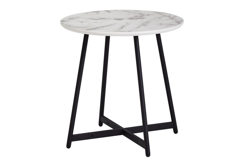 Feddersen Sidobord 50 cm - Vit - Möbler - Bord & matgrupper - Avlastningsbord - Brickbord & småbord