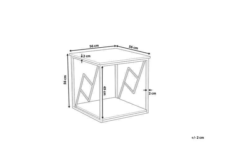 Forres Sidobord 56 cm - Trä/Natur - Möbler - Bord & matgrupper - Avlastningsbord - Brickbord & småbord