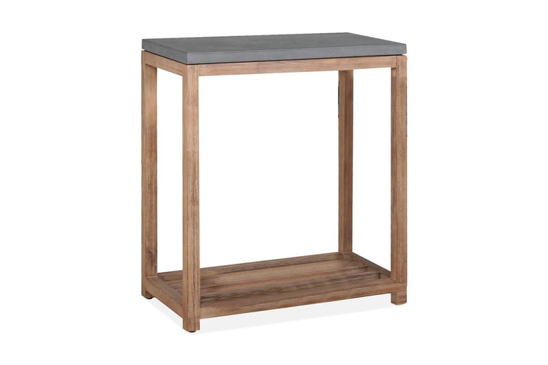 Hylla Sandstone 57x28xh65 cm Grå Fibercement - Möbler - Bord & matgrupper - Avlastningsbord - Brickbord & småbord
