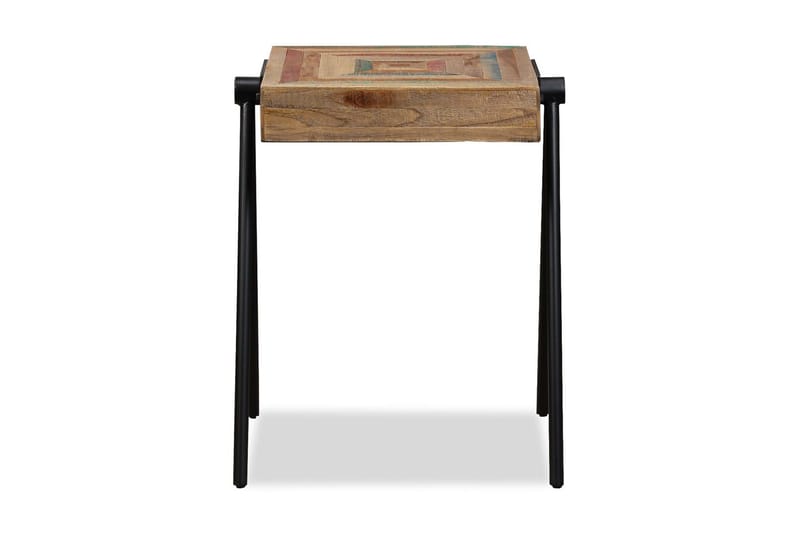 Sidobord massivt återvunnet teakträ - Brun - Möbler - Bord & matgrupper - Avlastningsbord - Brickbord & småbord