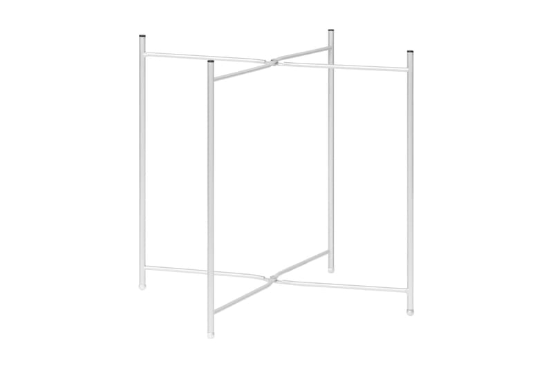 Sidobord silver 40x40x41 cm glas - Silver - Möbler - Bord & matgrupper - Avlastningsbord - Brickbord & småbord