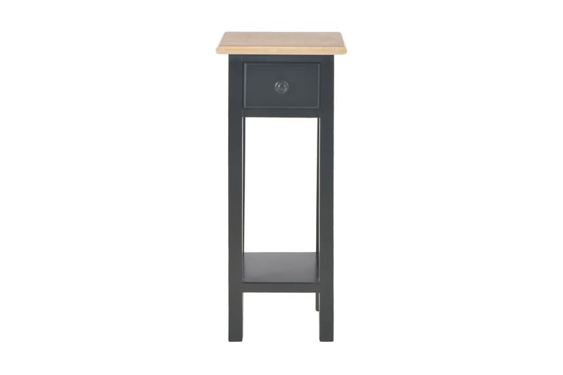Sidobord svart 27x27x65,5 cm trä - Svart - Möbler - Bord & matgrupper - Avlastningsbord - Brickbord & småbord