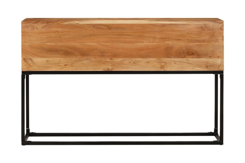 Avlastningsbord 120x30x75 cm massivt akaciaträ - Brun - Möbler - Bord & matgrupper - Avlastningsbord - Konsolbord & sidobord