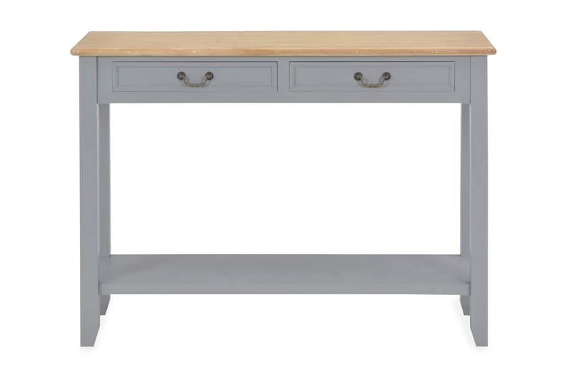 Avlastningsbord grå 110x35x80 cm trä - Grå - Möbler - Bord & matgrupper - Avlastningsbord - Konsolbord & sidobord