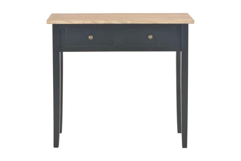Avlastningsbord svart 79x30x74 cm trä - Svart - Möbler - Bord & matgrupper - Avlastningsbord - Brickbord & småbord