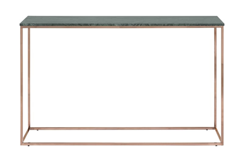 Carrie Avlastningsbord 120 cm Marmor - Grön/Koppar - Möbler - Bord & matgrupper - Avlastningsbord - Konsolbord & sidobord
