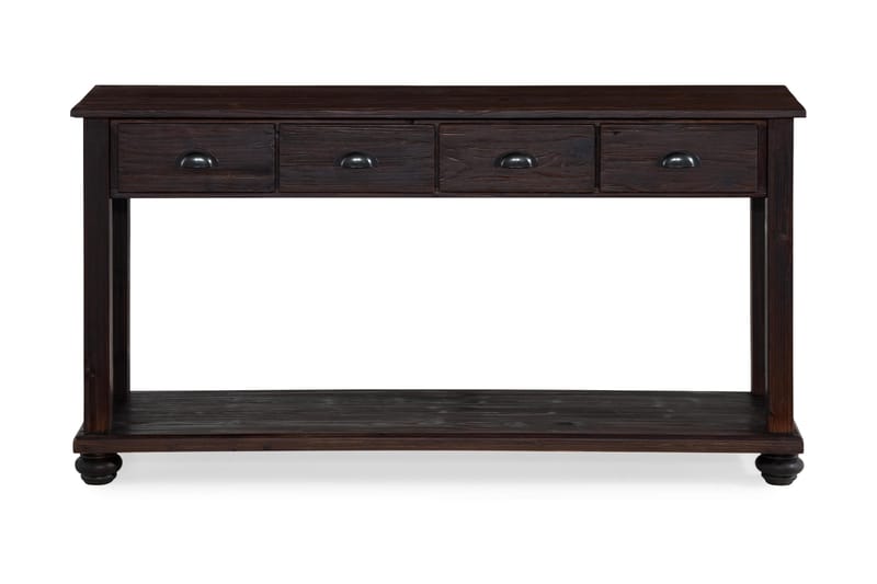 Dijon Avlastningsbord 170 cm med Förvaring 4 Lådor - Brun - Möbler - Bord & matgrupper - Avlastningsbord - Brickbord & småbord