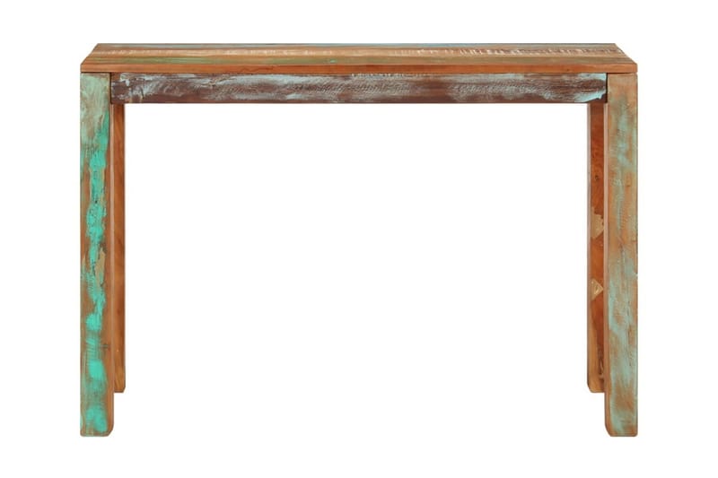 Konsolbord 110x35x76 cm massivt återvunnet trä - Flerfärgad - Möbler - Bord & matgrupper - Avlastningsbord - Brickbord & småbord