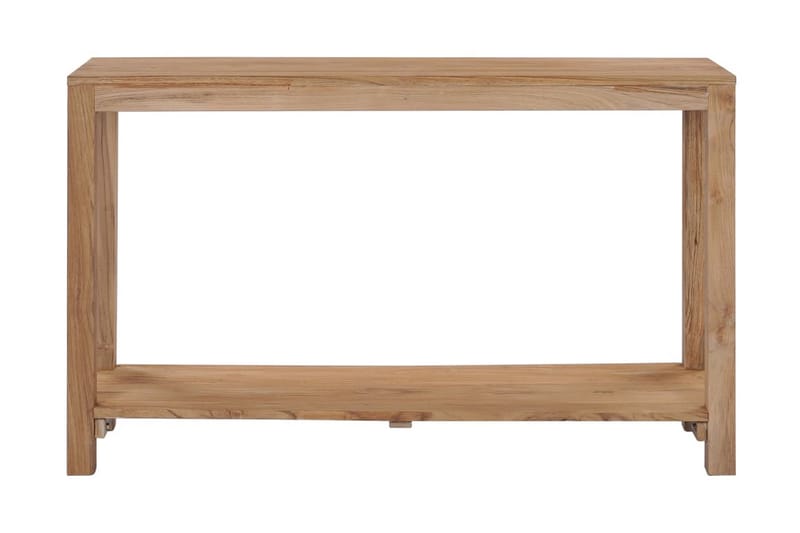 Konsolbord 120x35x75 cm massiv teak - Brun - Förvaring - Förvaringsmöbler - Sideboard & skänk