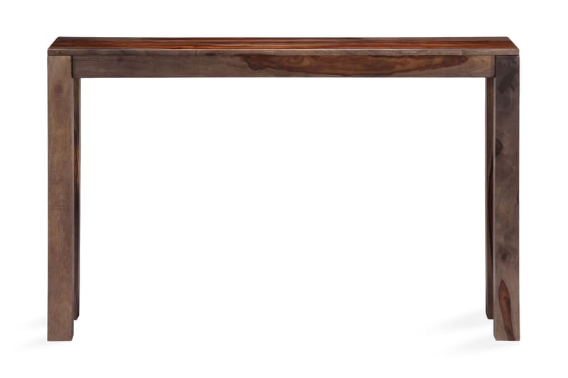 Konsolbord grå 120x30x76 cm massivt sheshamträ - Grå - Möbler - Bord & matgrupper - Avlastningsbord - Brickbord & småbord