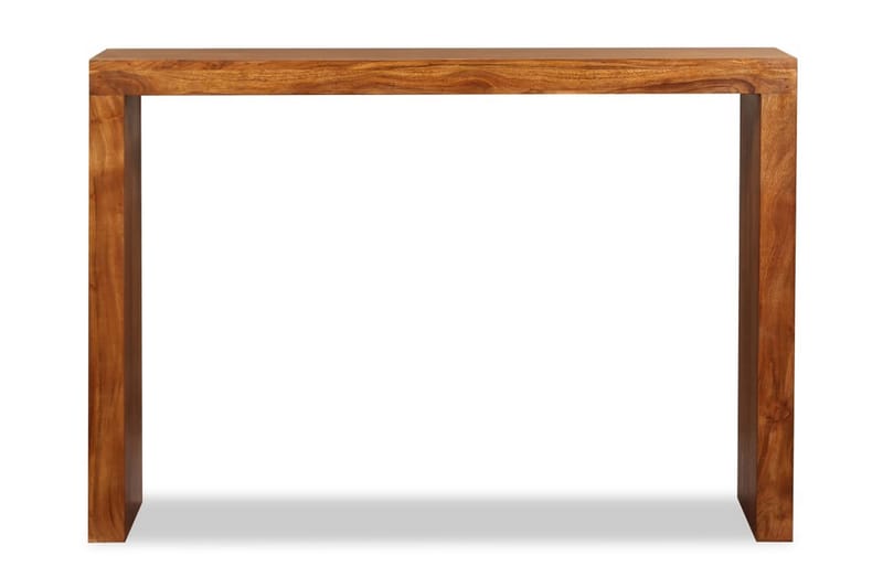 Konsolbord massivt trä med sheesham-ytbehandling 110x40x76 c - Brun - Möbler - Bord & matgrupper - Avlastningsbord - Konsolbord & sidobord