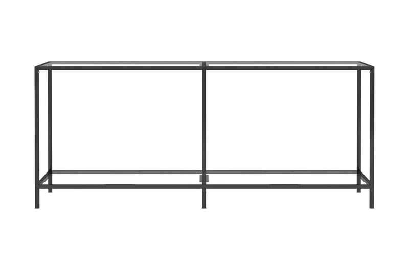 Konsolbord transparent 180x35x75,5 cm härdat glas - Transparent - Möbler - Bord & matgrupper - Avlastningsbord - Konsolbord & sidobord