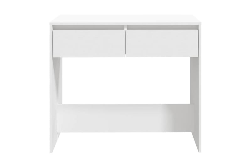 Konsolbord vit 89x41x76,5 cm stål - Vit - Möbler - Bord & matgrupper - Avlastningsbord - Lampbord