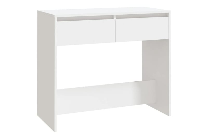 Konsolbord vit 89x41x76,5 cm stål - Vit - Möbler - Bord & matgrupper - Avlastningsbord - Konsolbord & sidobord