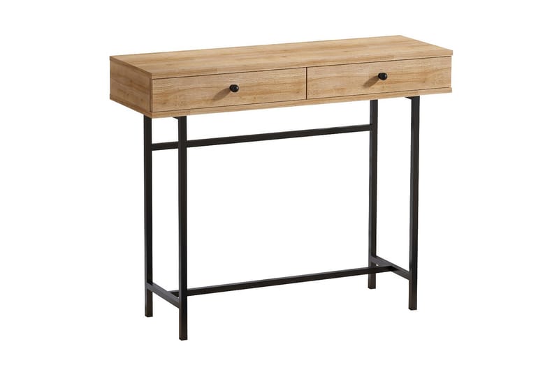Konsollbord 100 cm - Natur/Svart - Möbler - Bord & matgrupper - Avlastningsbord & sidobord - Konsolbord