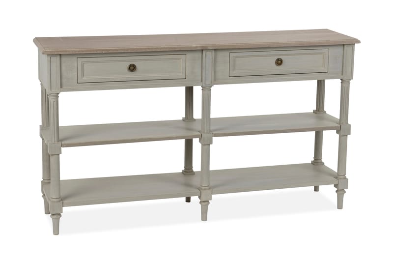 Konsollbord 140 cm - Grå/Vit - Möbler - Bord & matgrupper - Avlastningsbord & sidobord - Konsolbord & sidobord