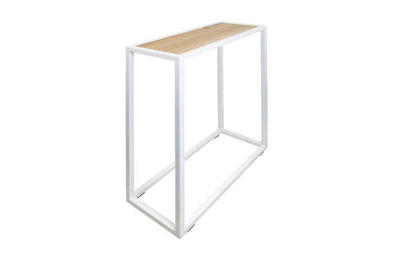 Lalita Konsollbord 66 cm - Vit/Ek - Möbler - Bord & matgrupper - Avlastningsbord - Brickbord & småbord