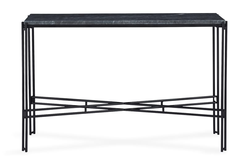 Ponza Avlastningsbord 100 cm Marmor - Svart/Grå - Möbler - Bord & matgrupper - Avlastningsbord - Brickbord & småbord