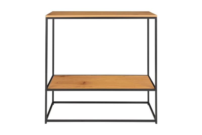 Thomasboro Konsollbord 80 cm 2 Hyllor - Svart/Natur - Möbler - Bord & matgrupper - Avlastningsbord - Konsolbord & sidobord
